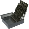 Drill America #1"-#60 60Pc. HSS Screw Machine Drill Bit Set D/A60S-SET